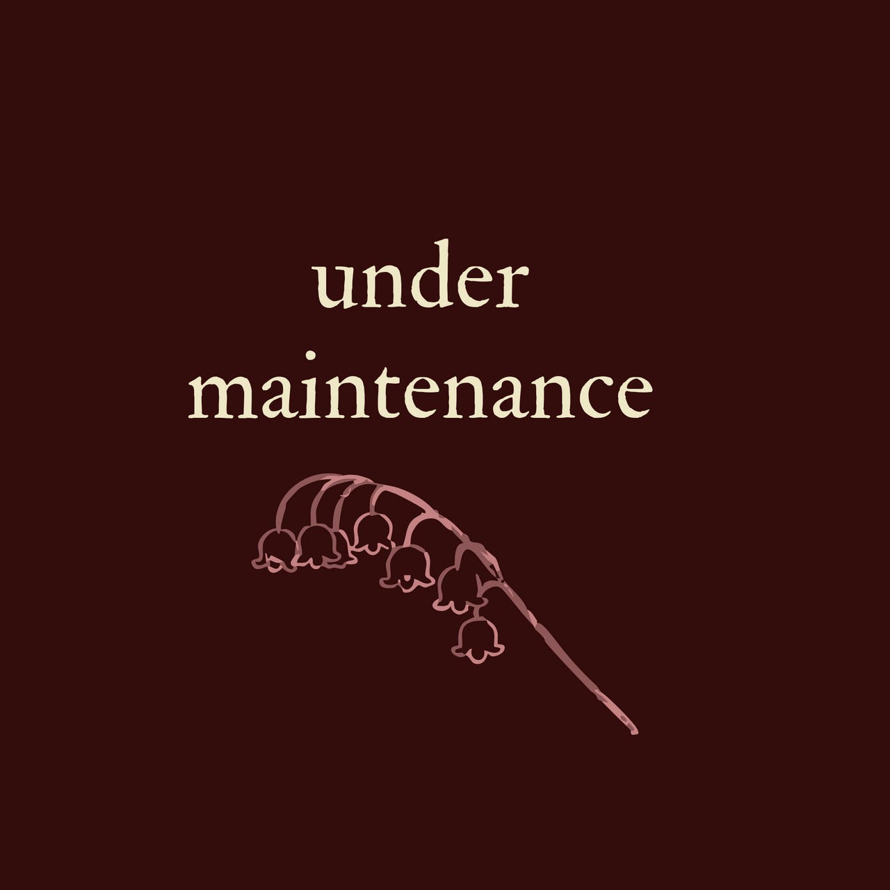 under maintenance logo