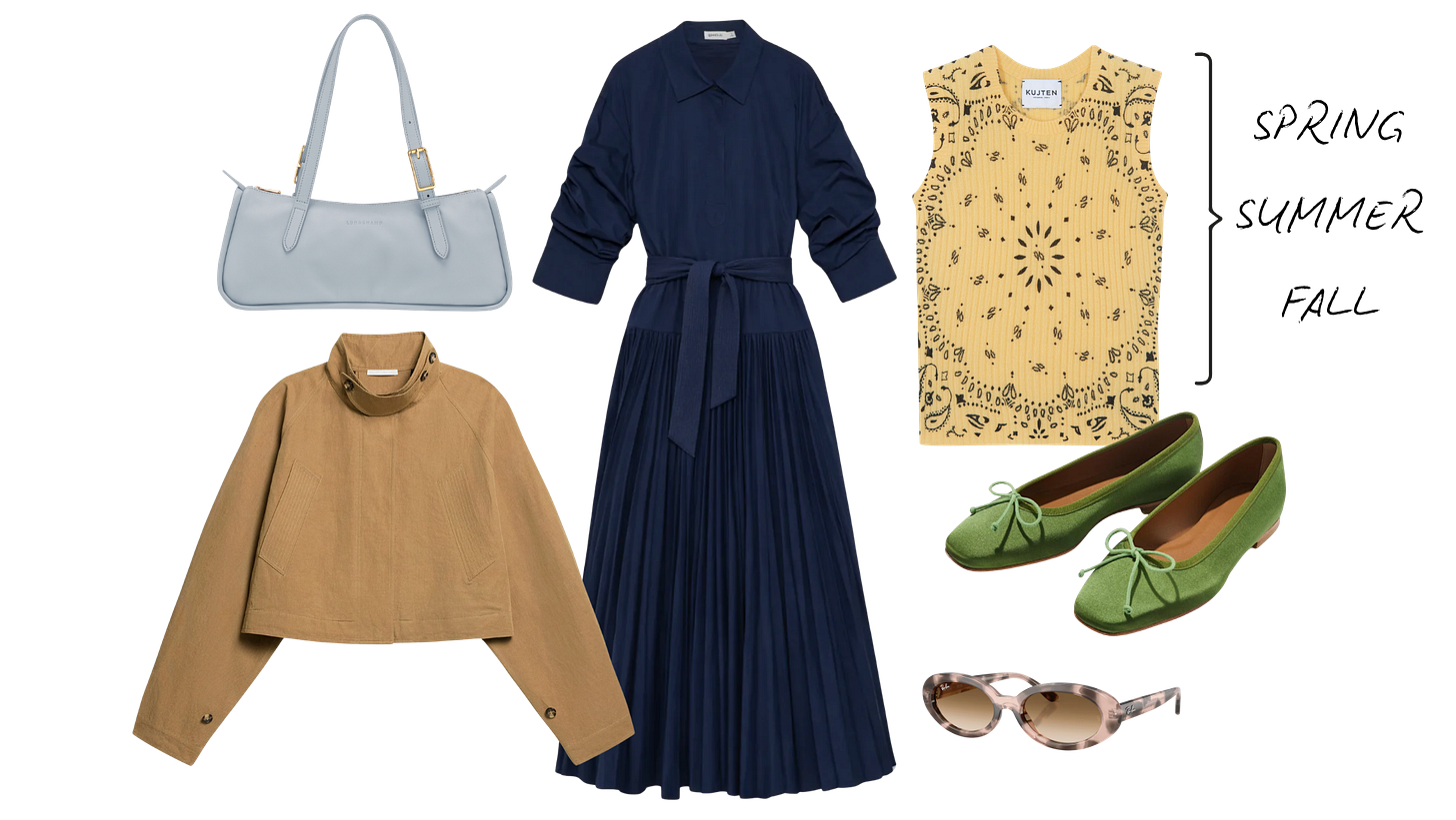 fashion items for spring summer and fall