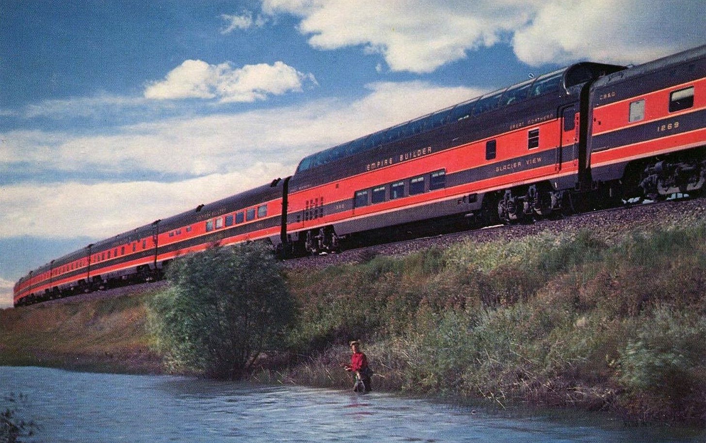 Empire Builder (Train): Route Map, Derailment, Timetable