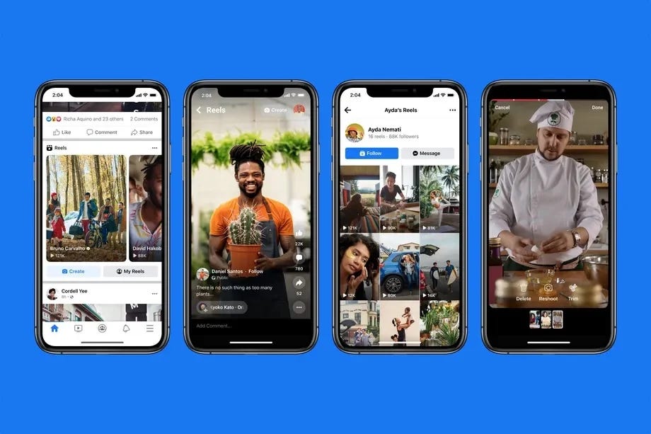 Facebook Reels: novidade começa a ser testada nos EUA | Blog | Noweb -  Marketing Digital, SEO, Inbound, Ads e muito mais