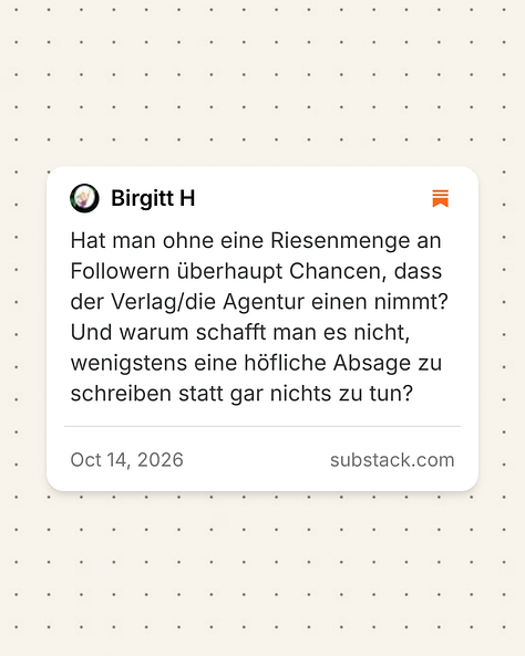 Leser:innen Fragen an Felix Hummel, Talent-Manager und Literaturagent