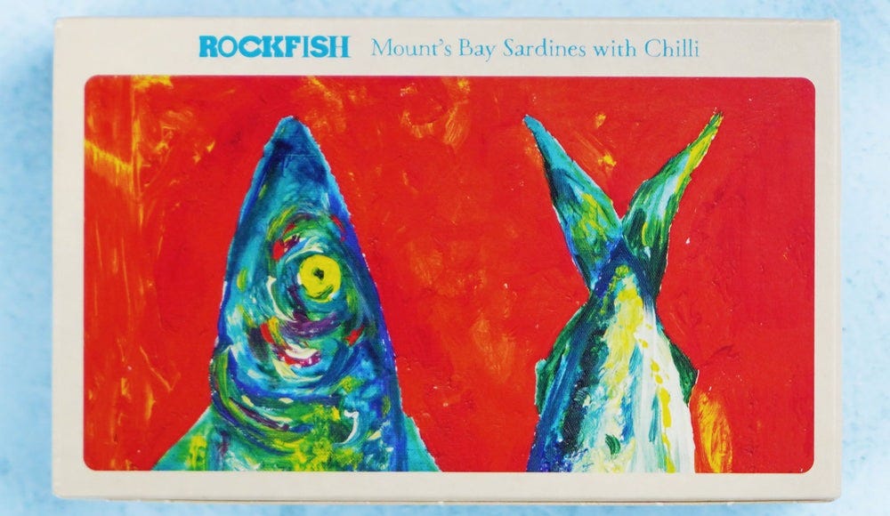Tinned Mount's Bay Sardines - Chilli