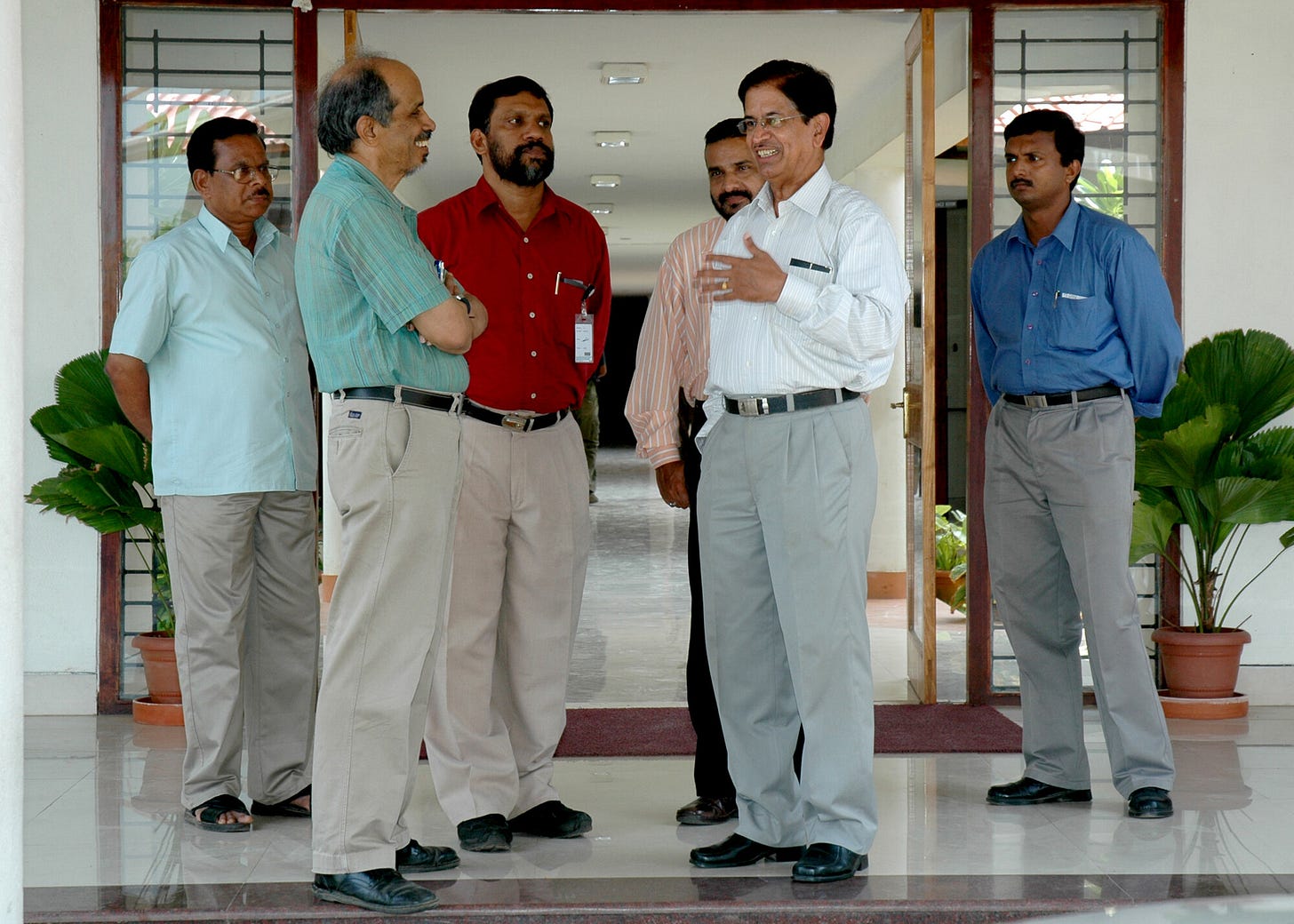 The aerospace scientist Roddam Narasimha at IIST, 2008. The aerospace scientist Roddam Narasimha at IIST, 2008.