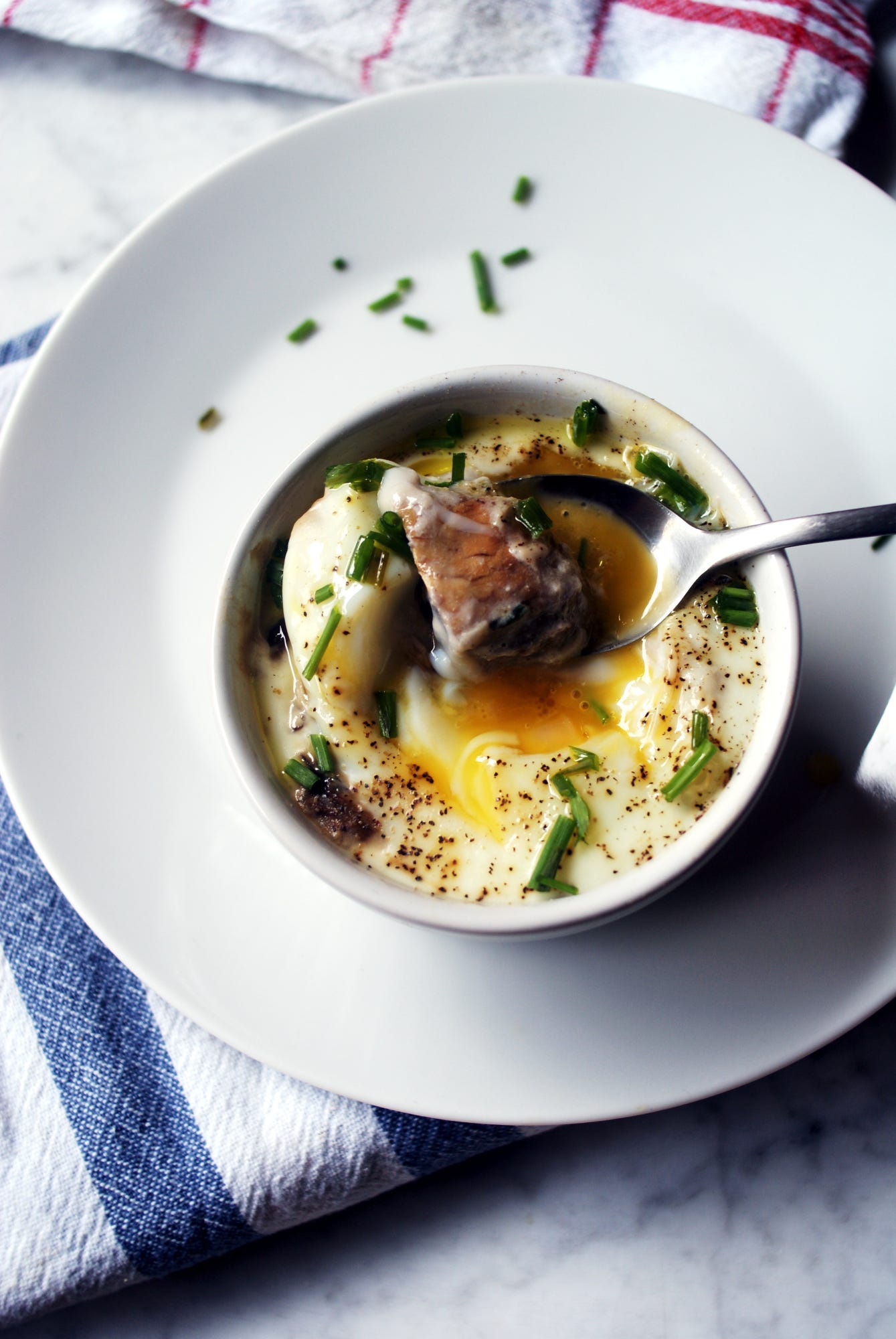 coddled eggs