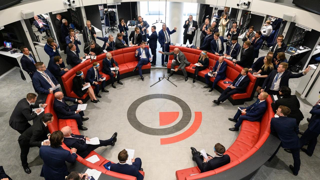 今天的倫敦金交所