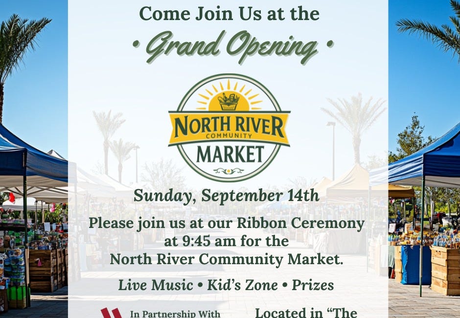 North River Community Market Set to Launch with Artisan Vendors, Food, Fun, Music, and Family Activities