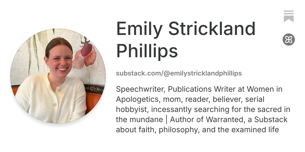 Emily Strickland Phillips | Substack