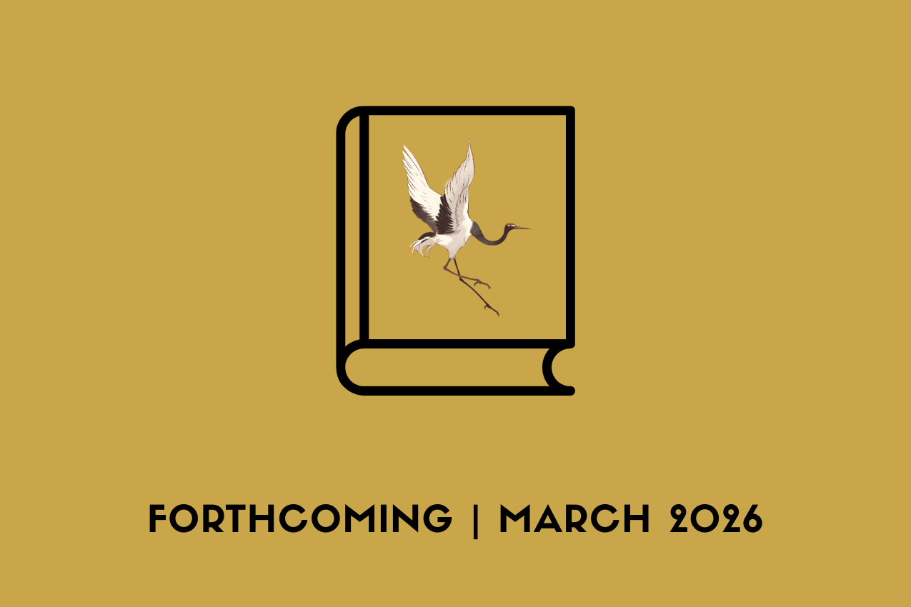 A stylized black-line book icon set against a muted ochre background, featuring a cream-colored crane on the cover. This graphic marks the forthcoming March 2026 release of "Nature Poems to See By," featured in The Subtext Review’s In Passing column. A stylized black-line book icon set against a muted ochre background, featuring a cream-colored crane on the cover. This graphic marks the forthcoming March 2026 release of "Nature Poems to See By," featured in The Subtext Review’s In Passing column.