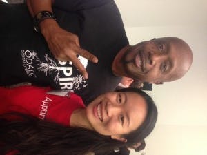 Hammer approved the posting of this photo.