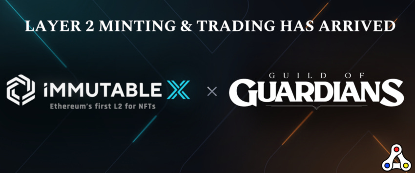 immutable x guild of guardians minting NFT