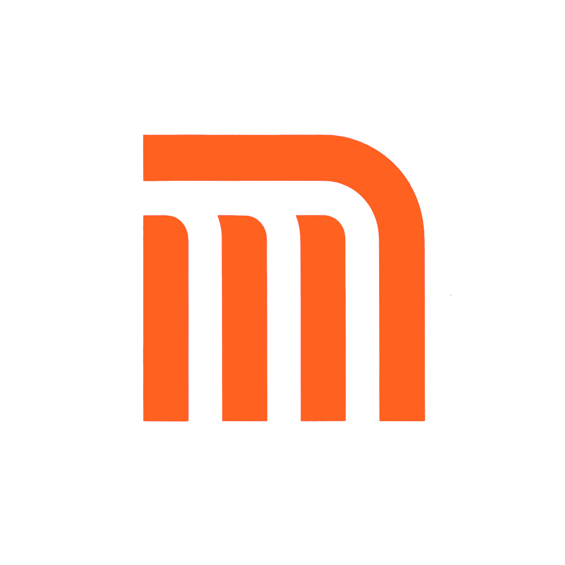 Mexico City Metro by Lance Wyman, 1969