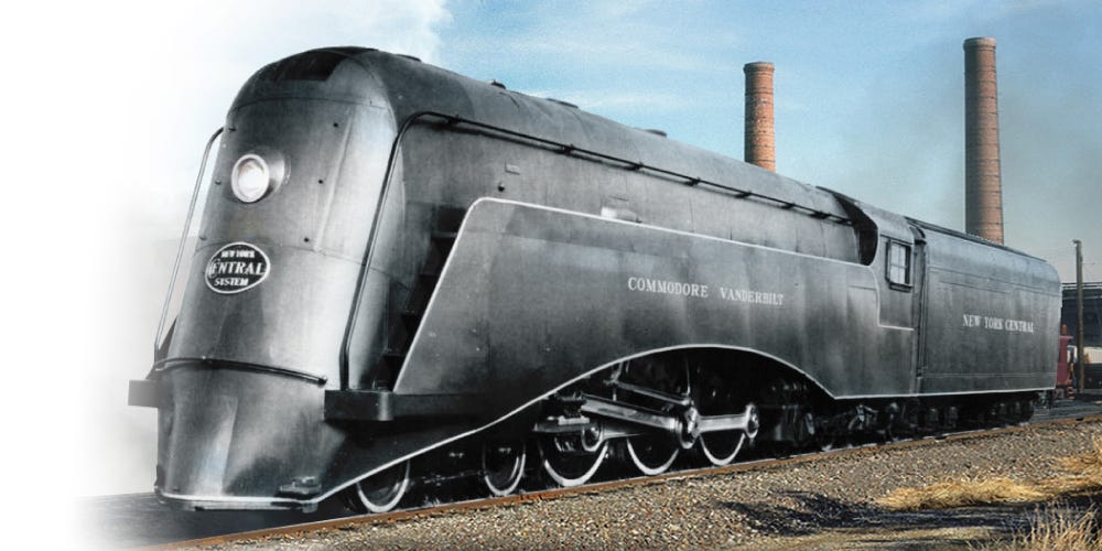 Commodore Vanderbilt under steam | Colorized History | Know Your Meme
