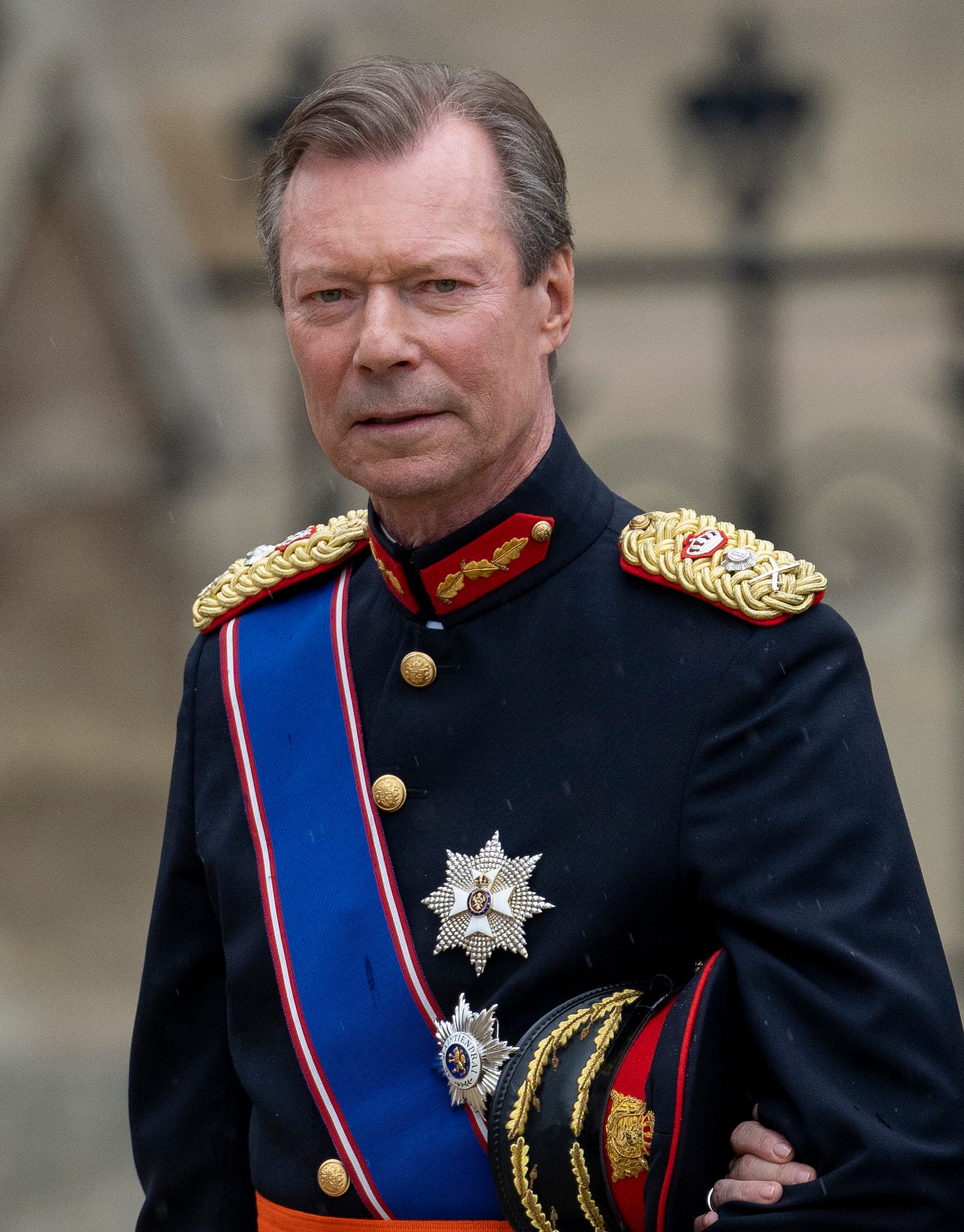 Grand Duke Henri of Luxembourg in ceremonial dress