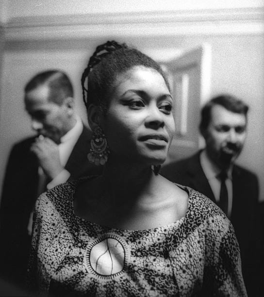 Abbey Lincoln , American jazz actress and singer, on May 12, 1967. Abbey Lincoln , American jazz actress and singer, on May 12, 1967.