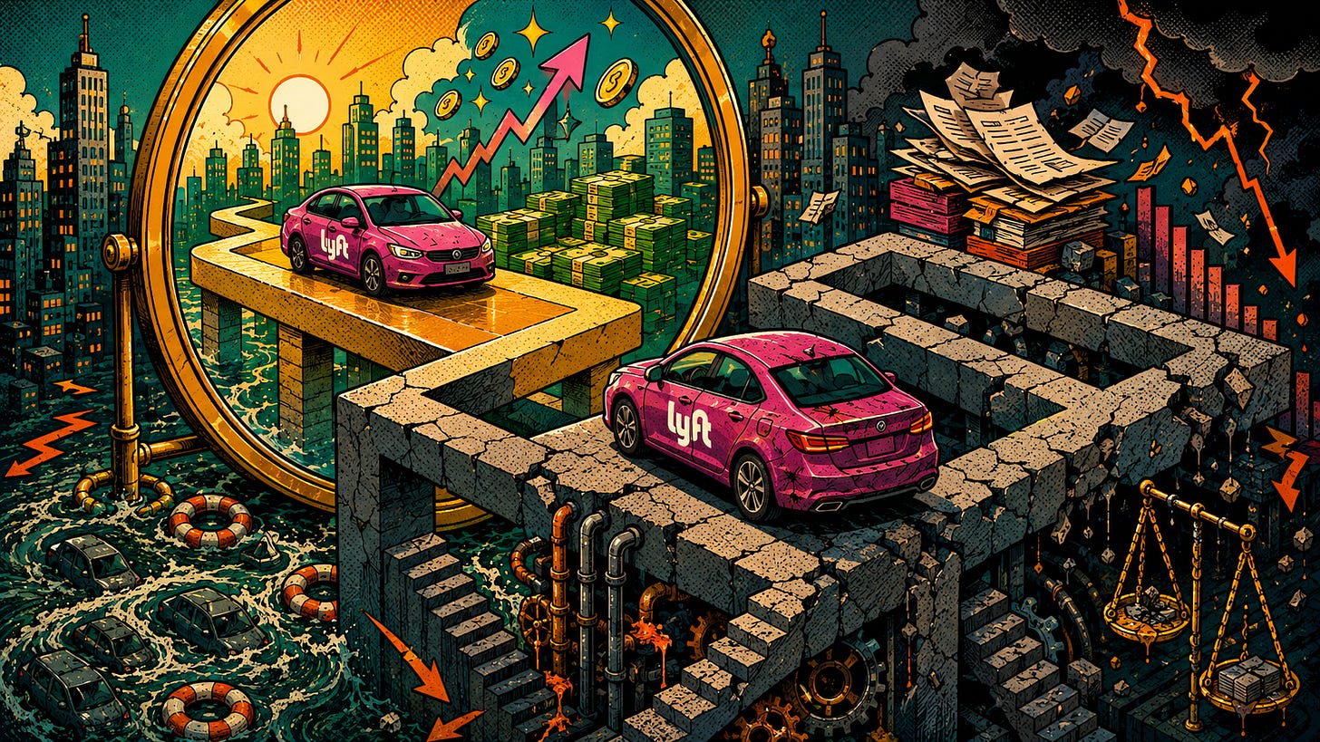 Lyft Stock: P/E Ratio of 2 and EV/FCF of 4 – Just an Optical Illusion!?