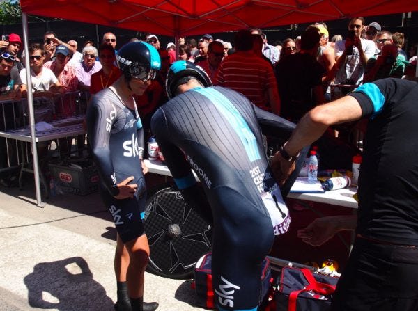 Team Sky Tour butts 2