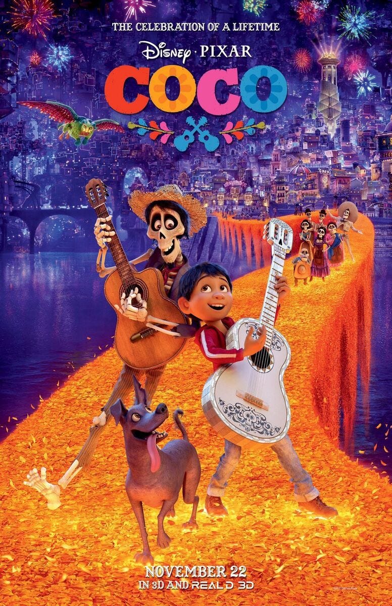 Coco movie poster collectors print : 11 x 17 inches (style a) - Disney