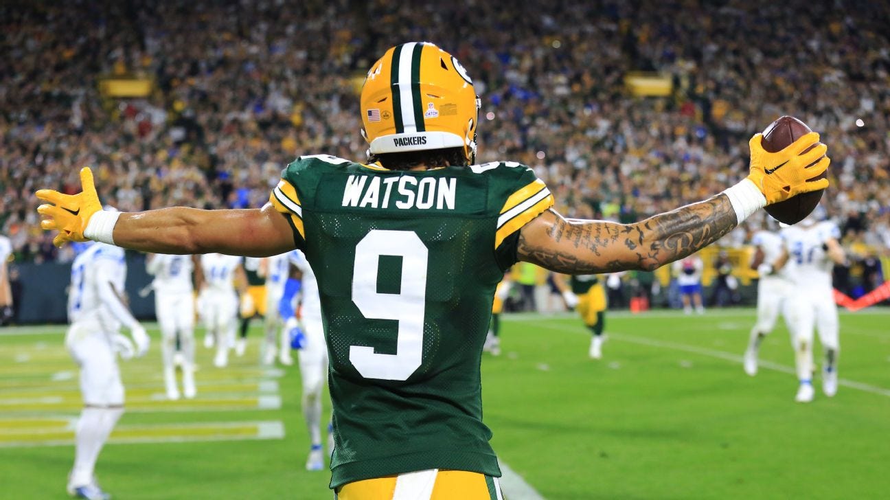 How Packers' Christian Watson is solving his hamstring issues - ESPN How Packers' Christian Watson is solving his hamstring issues - ESPN