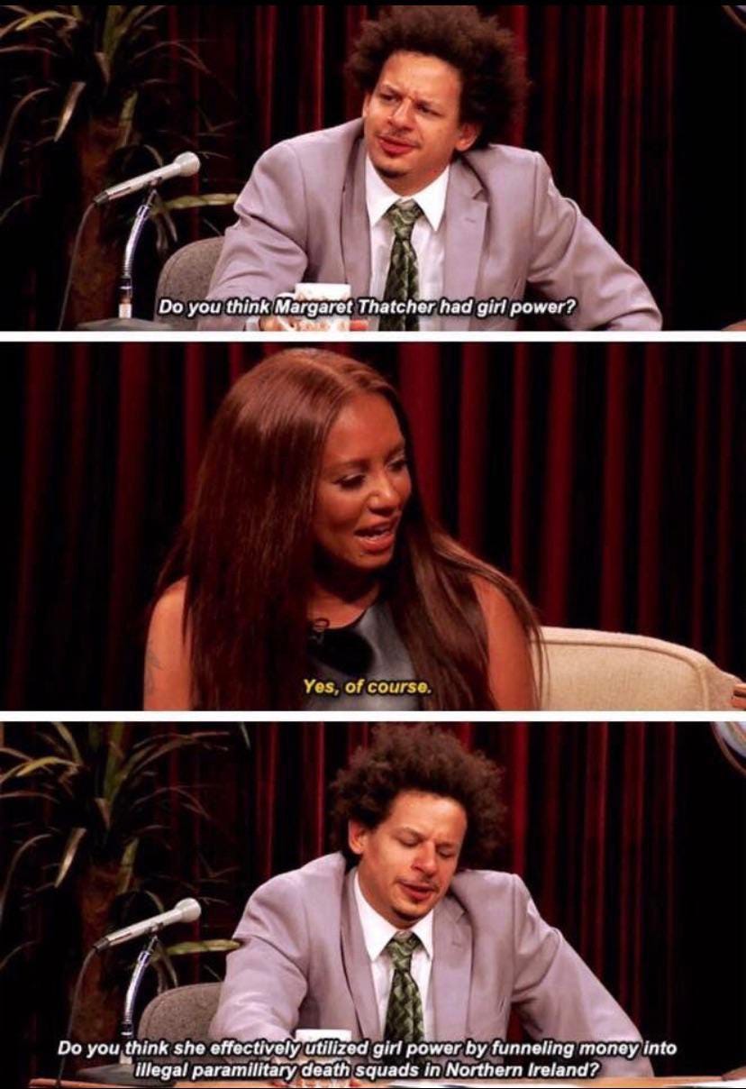 Do you think Margaret Thatcher had girl power? : r/northernireland