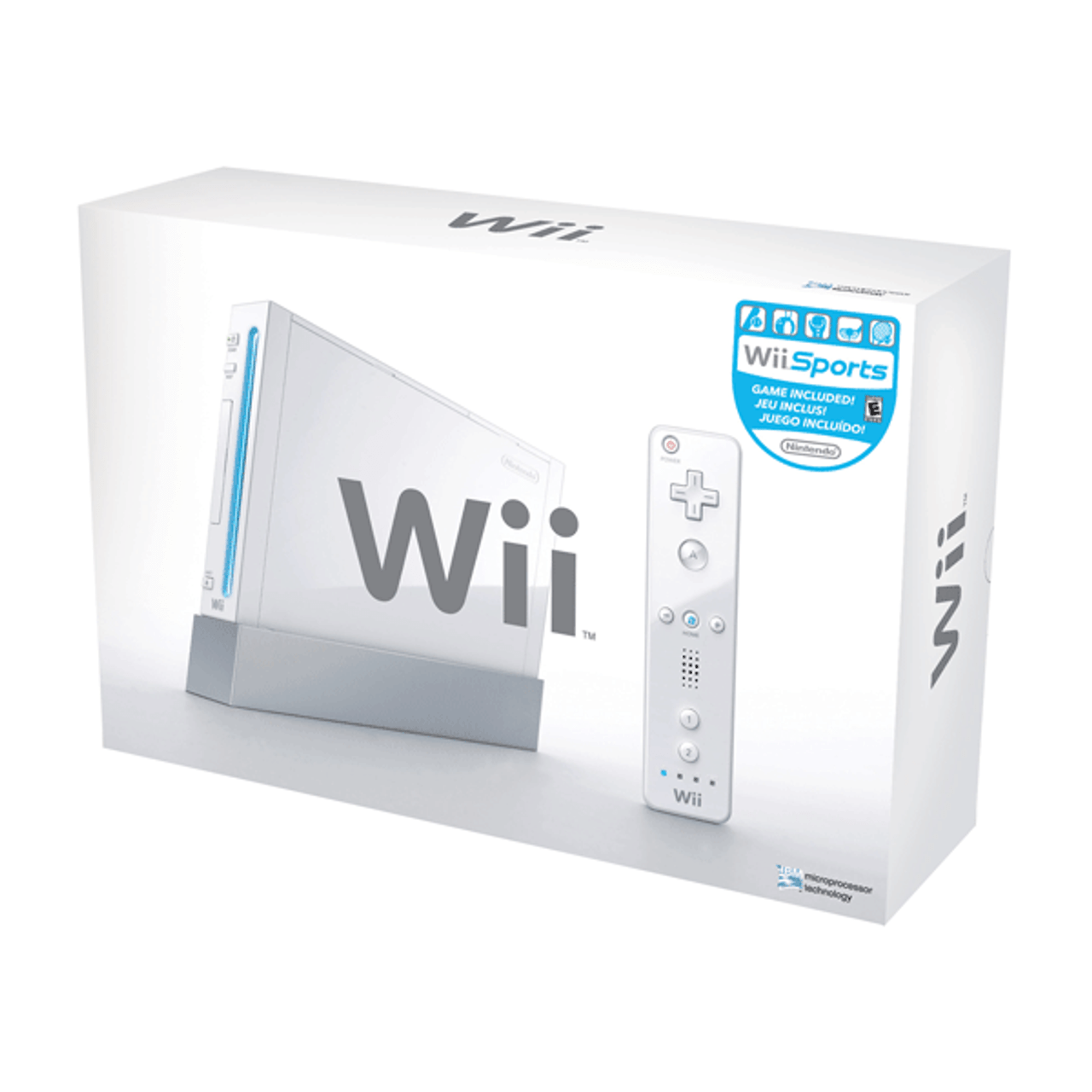 Wii System White in Box w/Wii Sports For Sale | DKOldies