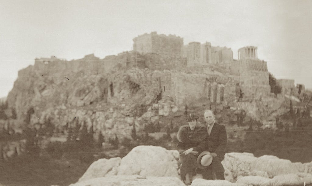 Hoyt & Olive Blackwell on the Areopagus