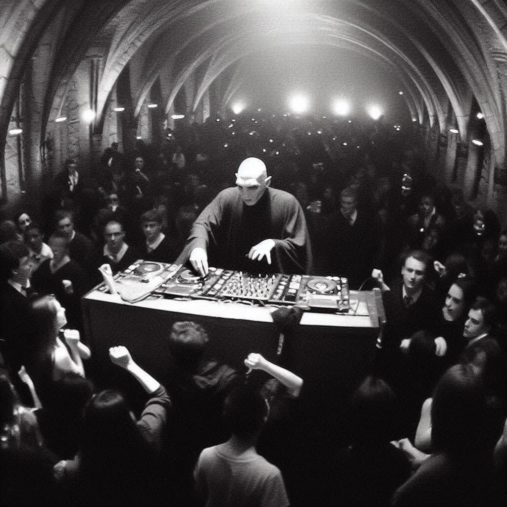 Daniel Cox on X: "omg. Voldemort dj. perfection." / X Daniel Cox on X: "omg. Voldemort dj. perfection." / X