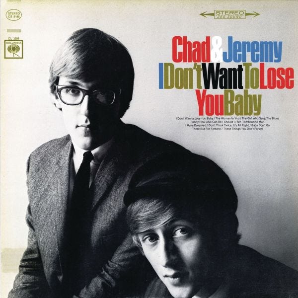チャド・アンド・ジェレミー】CHAD&JEREMY レコード Chad & Jeremy