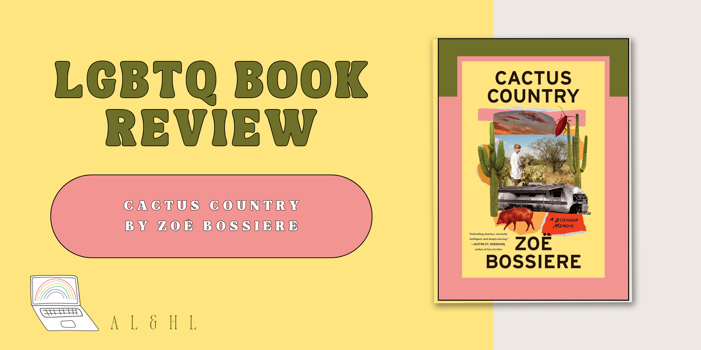 LGBTQ Book Review: Cactus Country by Zo Bossiere