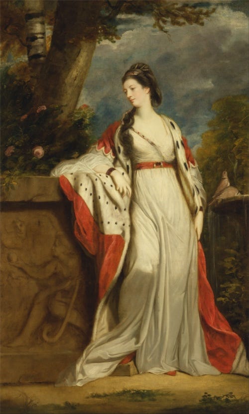 Elizabeth Gunning, Duchess of Hamiton. Painting by Sir Joshua Reynolds, c1760.Elizabeth Gunning, Duchess of Hamilton. Elizabeth Gunning, Duchess of Hamiton. Painting by Sir Joshua Reynolds, c1760.Elizabeth Gunning, Duchess of Hamilton.