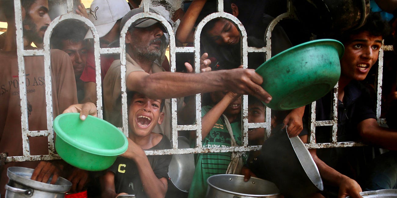 As Gaza starves, Trump tells Israel to 'finish the job'