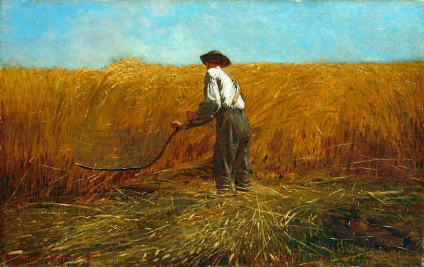Winslow Homer’s “The Veteran in a New Field”