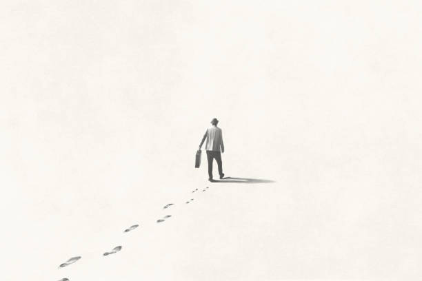 790+ Lonely Man Walking Stock Illustrations, Royalty-Free Vector Graphics &  Clip Art - iStock