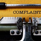 I'd Like to File a Complaint