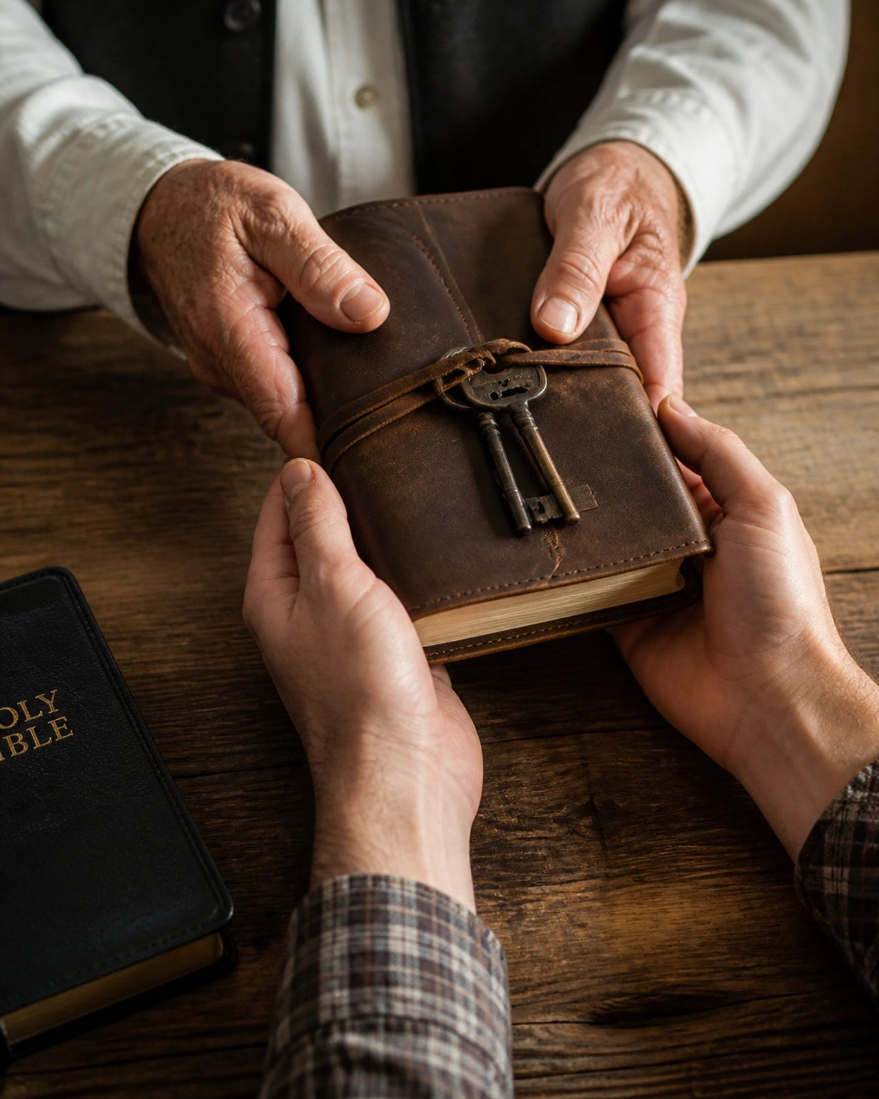 Mentorship and handing over the reins in ministry.