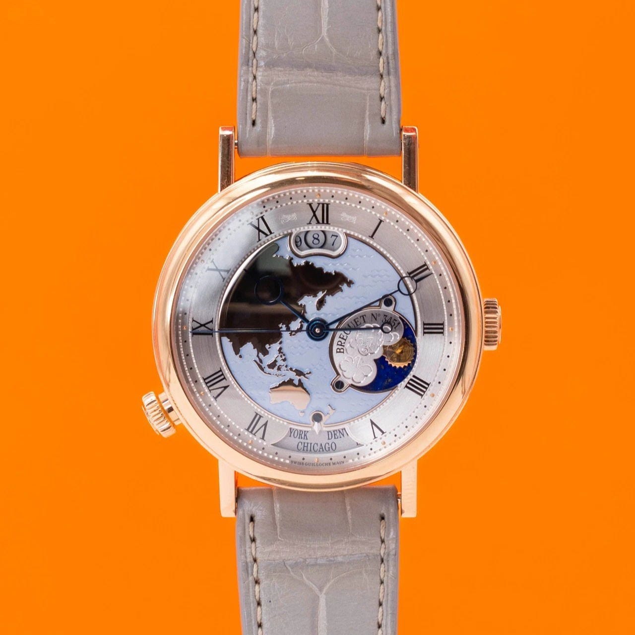 2012 Breguet Classique Hora Mundi 5717 Rose Gold  / America 5717BR/US/9ZU Listing Image 1