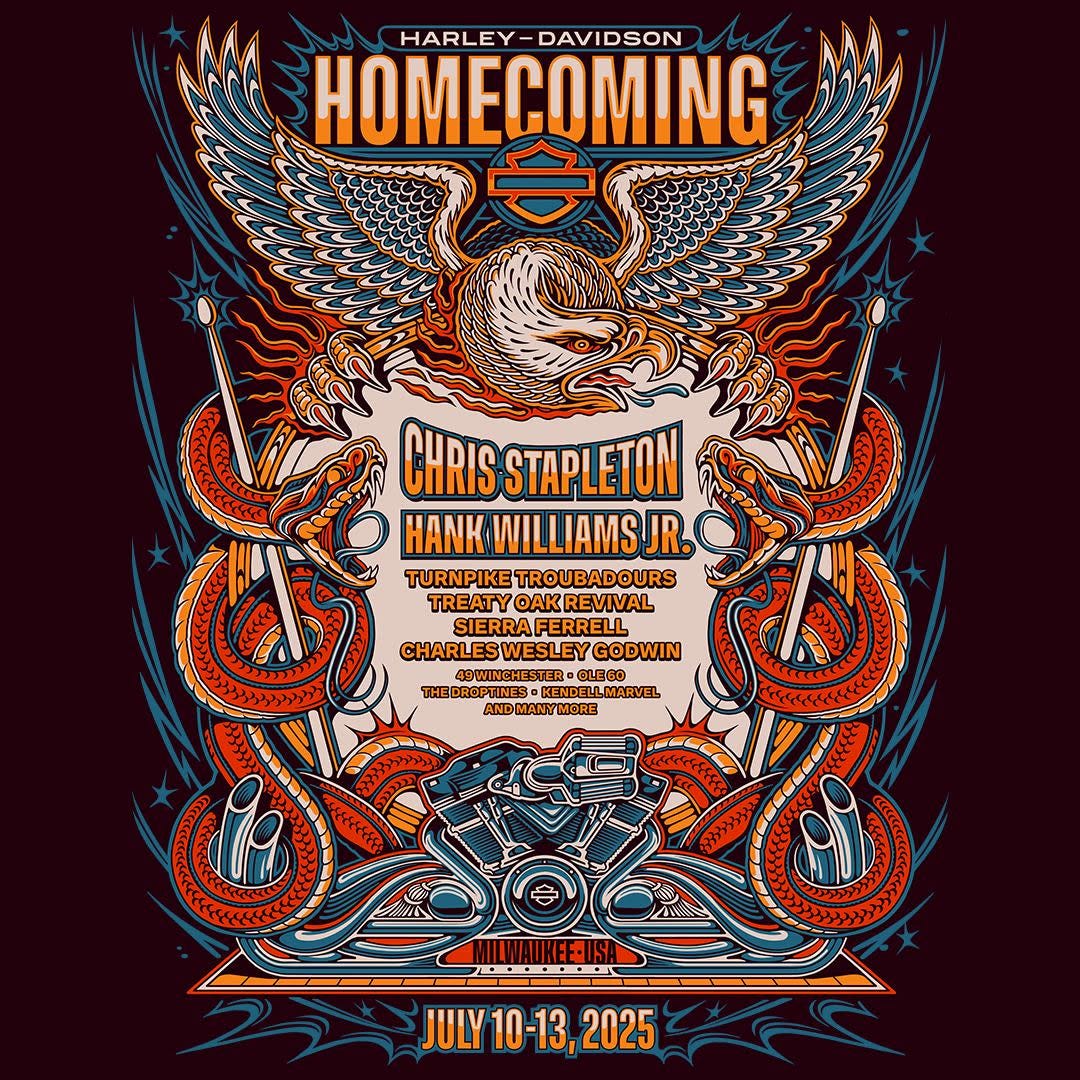 2025 Harley-Davidson Homecoming Lineup Released