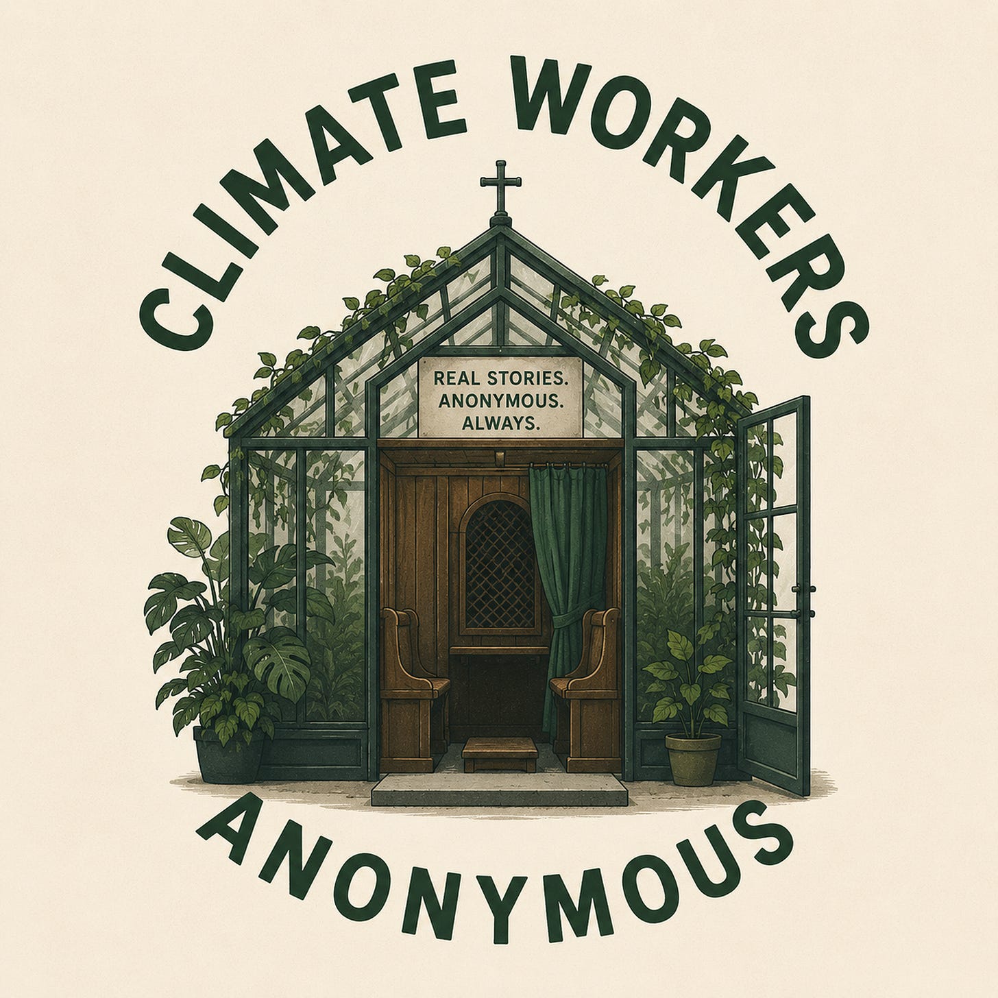 Climate Workers Anonymous show art Climate Workers Anonymous show art