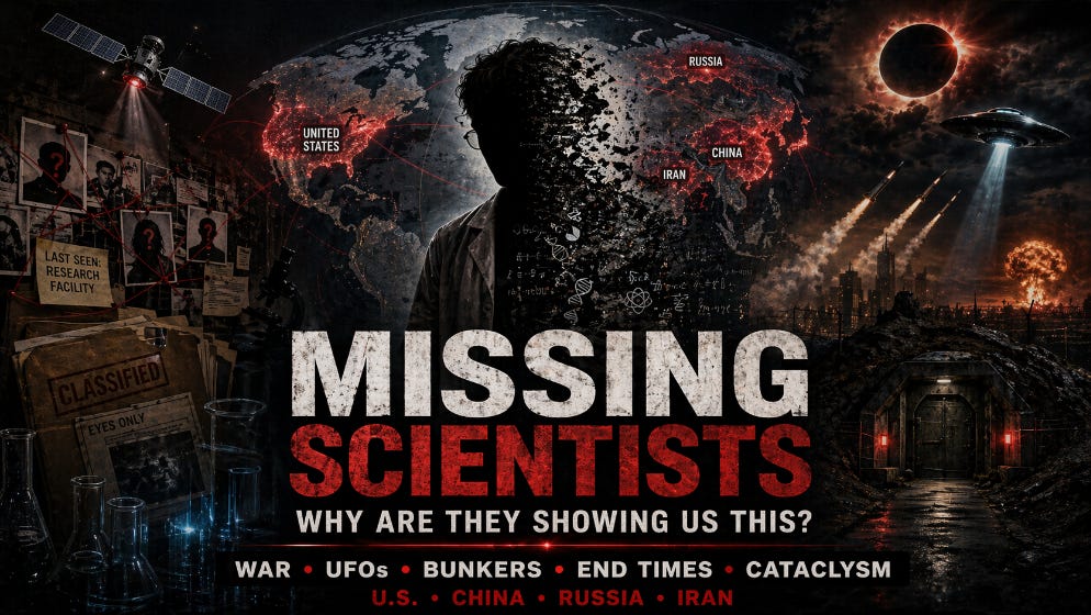 Missing Scientists Graph How The Missing Scientists Are Feeding Every Rabbit Hole