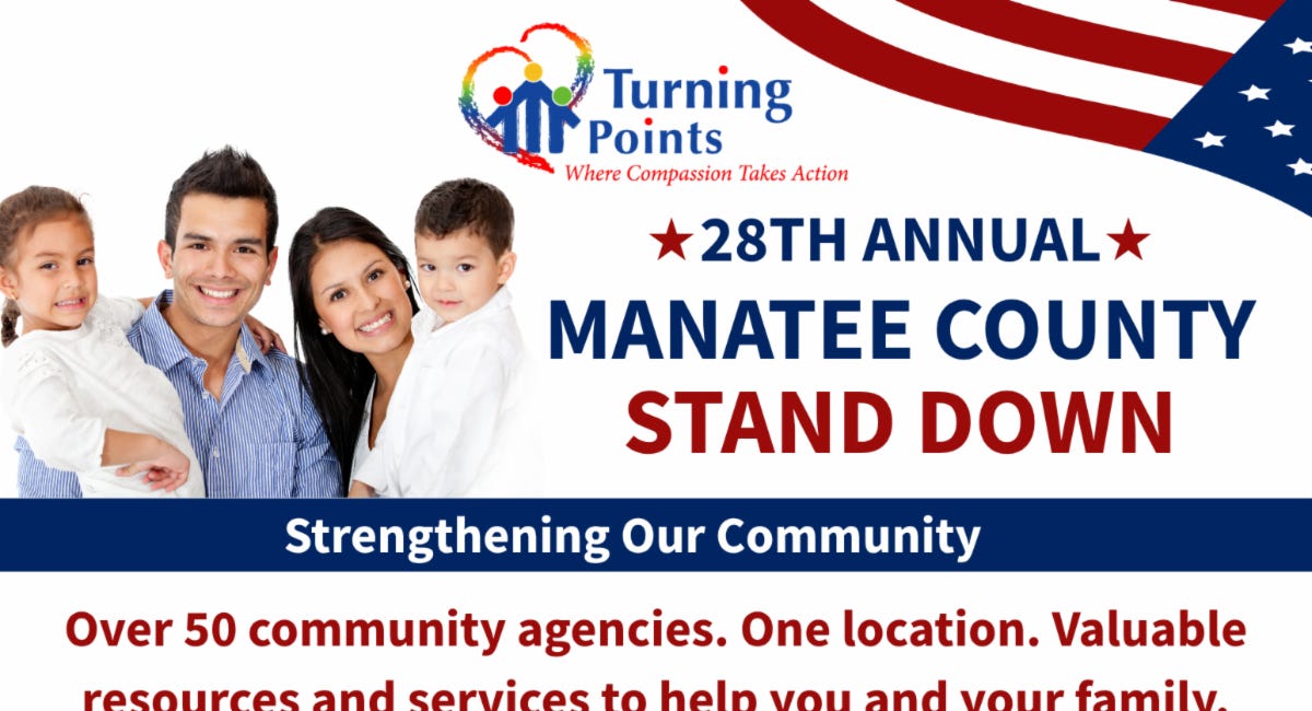 Turning Points’ 28th Annual Manatee County Stand Down to Bring Free Services, Resources to Palmetto 