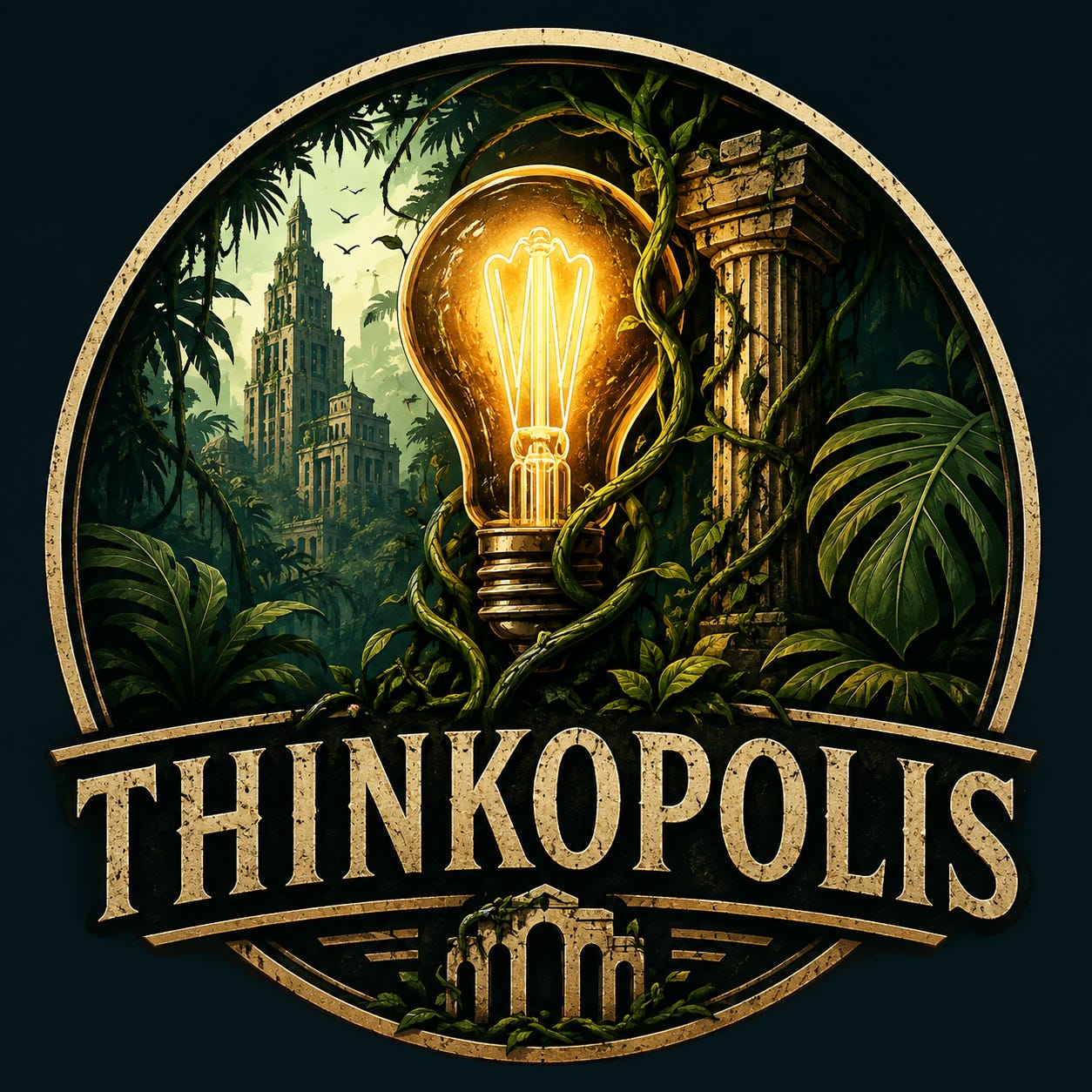 Chas Holloway's Thinkopolis logo