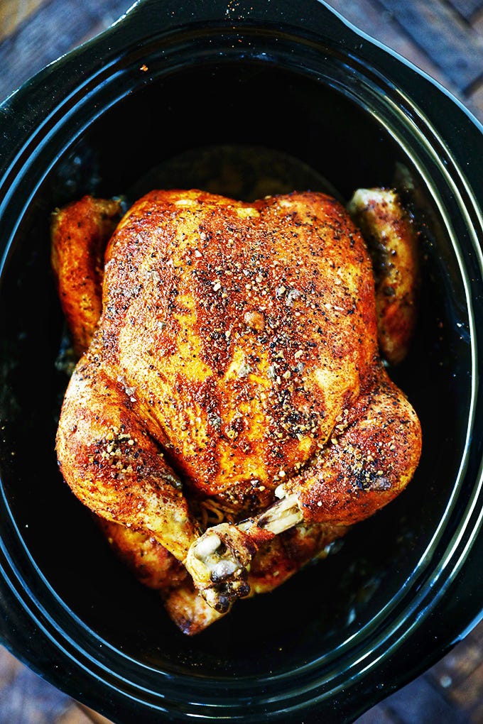 CrockPot Whole Chicken Rotisserie Style Chicken - No. 2 Pencil
