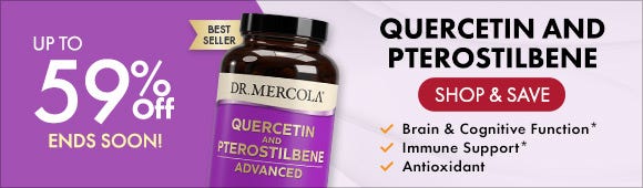 Get up to 59% Off on Quercetin and Pterostilbene