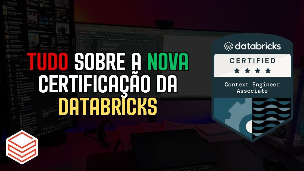 O Databricks acaba de criar uma certificação nova e ela cobre algo que poucos sabem nomear ainda
