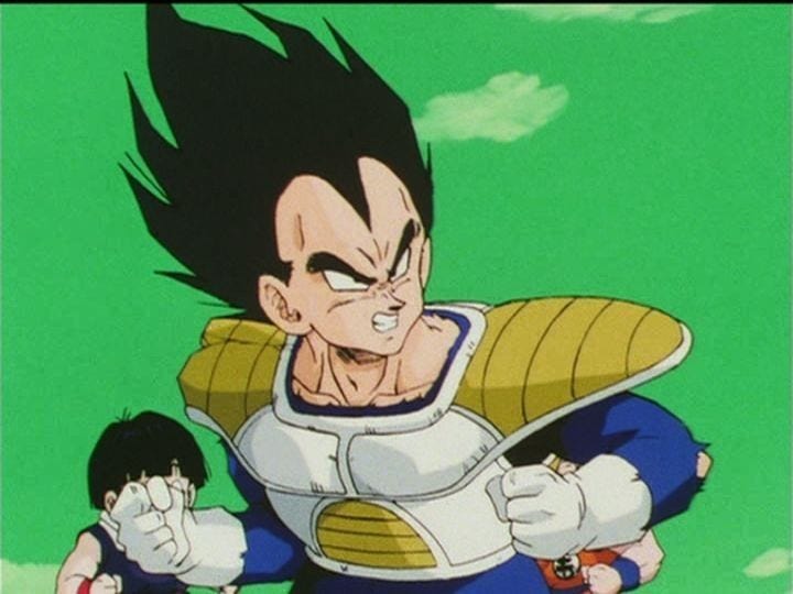 This may contain: an image of gohan from dragon ball