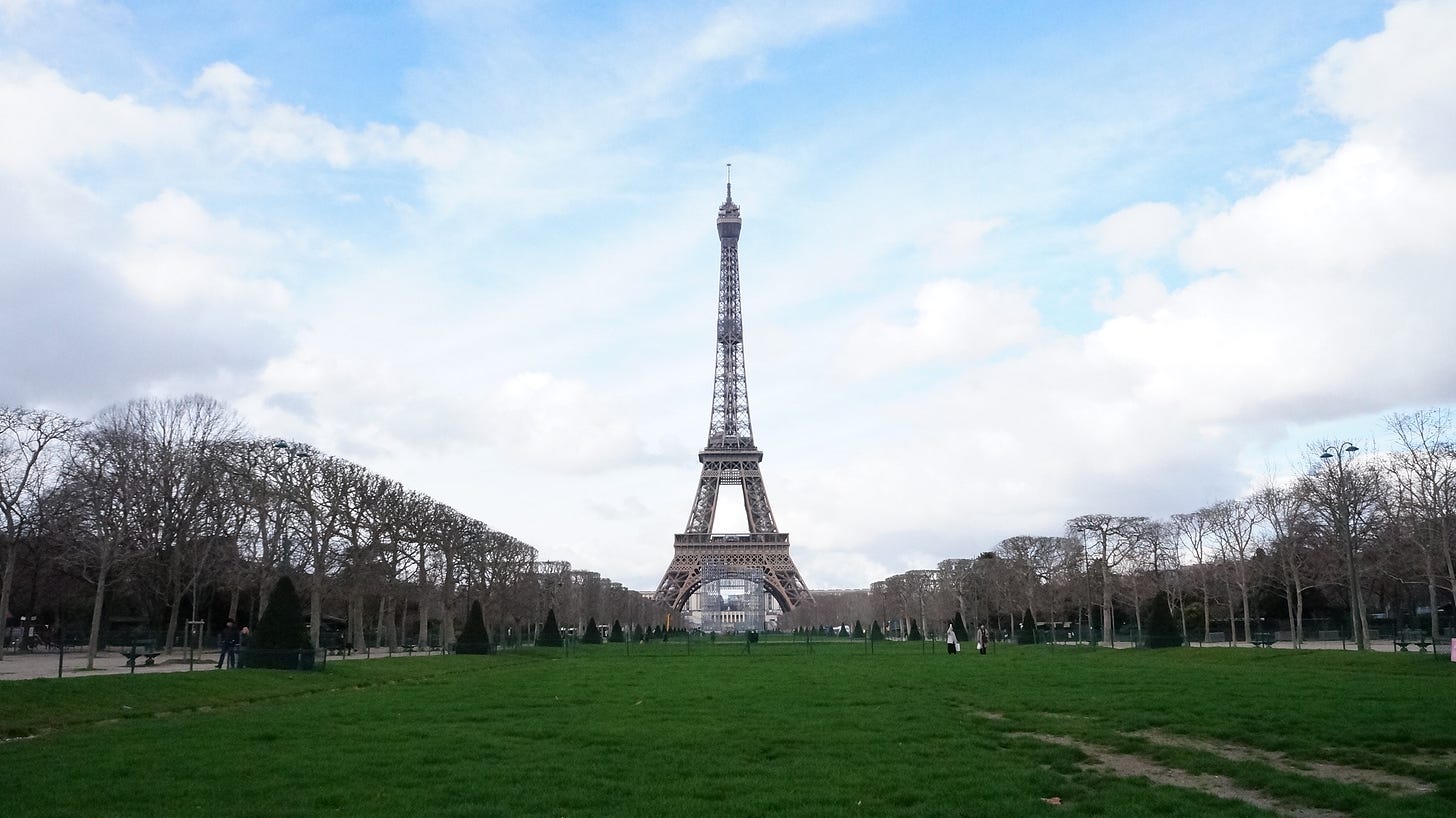 Eiffel Tower Paris Champs de Mars