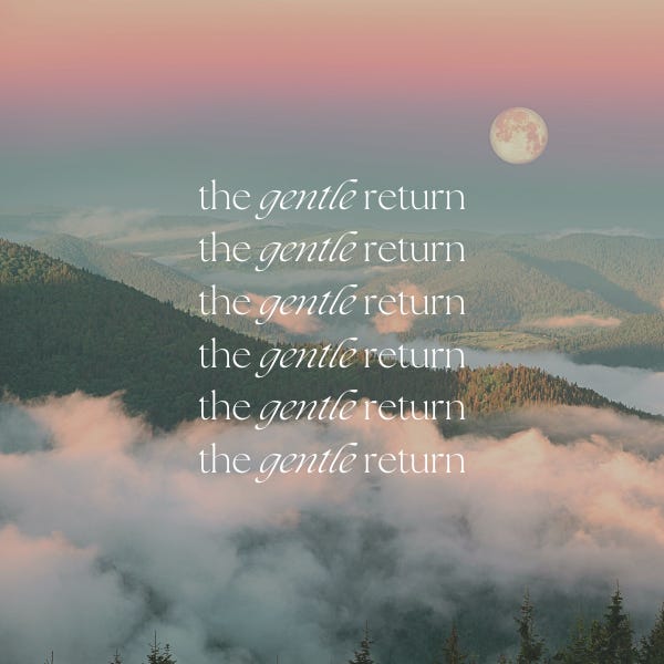 The Gentle Return
