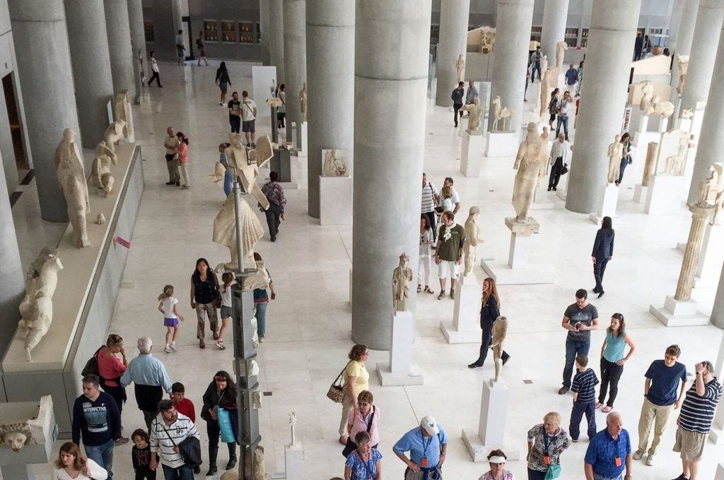 Acropolis Museum in Athens. Photo © Maria Theofanopoulou