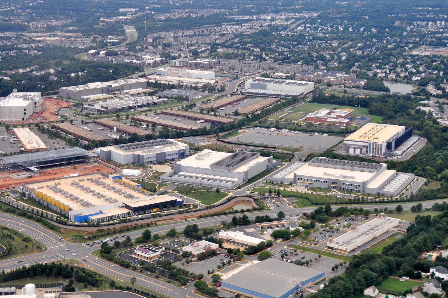 Data centers, Loudon County, Virginia