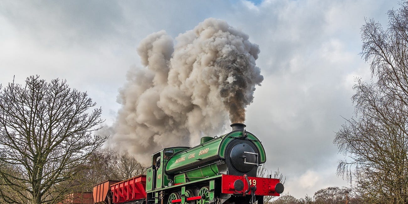 Steam engines gather for Tanfield celebration