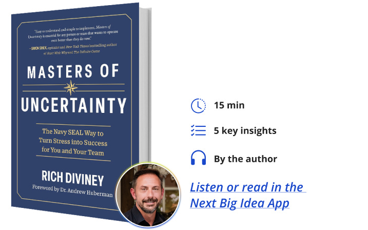 Masters of Uncertainty Rich Diviney Next Big Idea Club